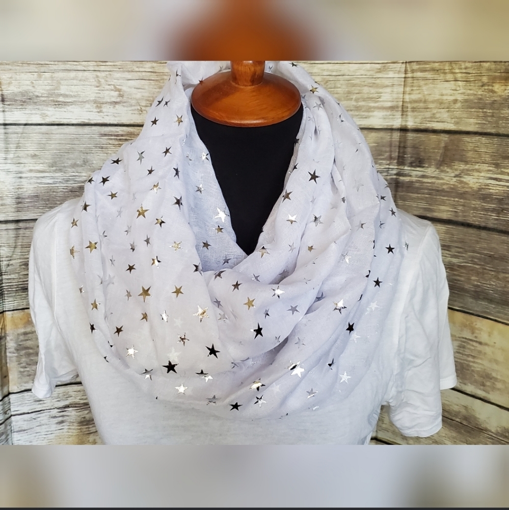 ๐STAR๐ INFINITY SCARF SET๐ค๐ - Picture 6 of 8